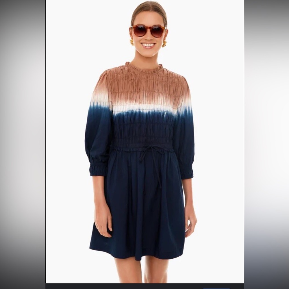 Apiece Apart Aldea Smocked Mini Dress size XL